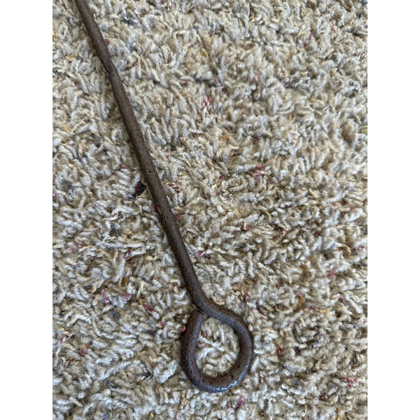 Antique Branding Iron with 5 Logo Cowboy Western Cattle Horn Branding Iron