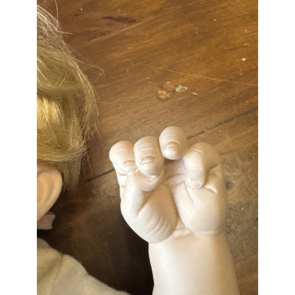 Cute as a Button Porcelain Baby Doll by Ashton Drake