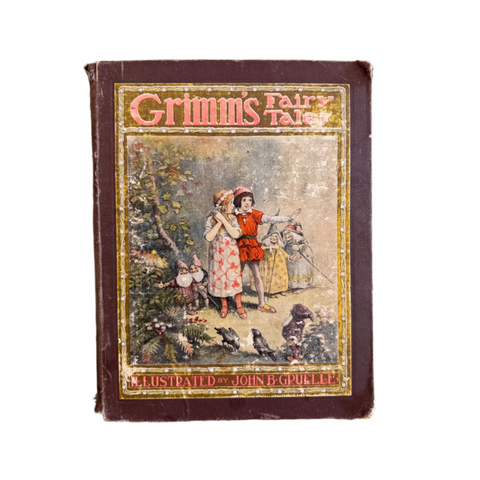 Early 1914 Grimms Fairy Tales Complete Edition Illustrated by John B. Gruelle