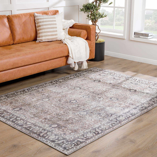 Ganyangan Washable Rug in modern room