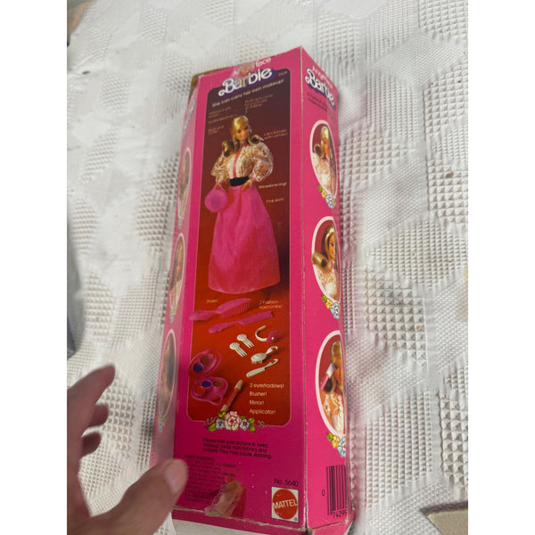 Angel Face Barbie Doll 1982 Mattel No 5640 w Makeup Accessories Boxed Vintage