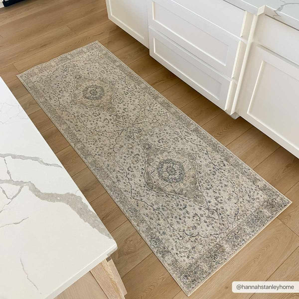 Cara Washable Area Rug kitchen