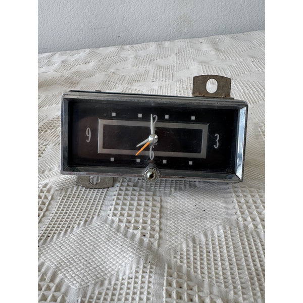 1956 Cadillac Dashboard Clock Vintage Automotive Accessory by Westclox
