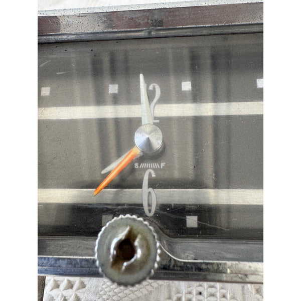 1956 Cadillac Dashboard Clock Vintage Automotive Accessory by Westclox
