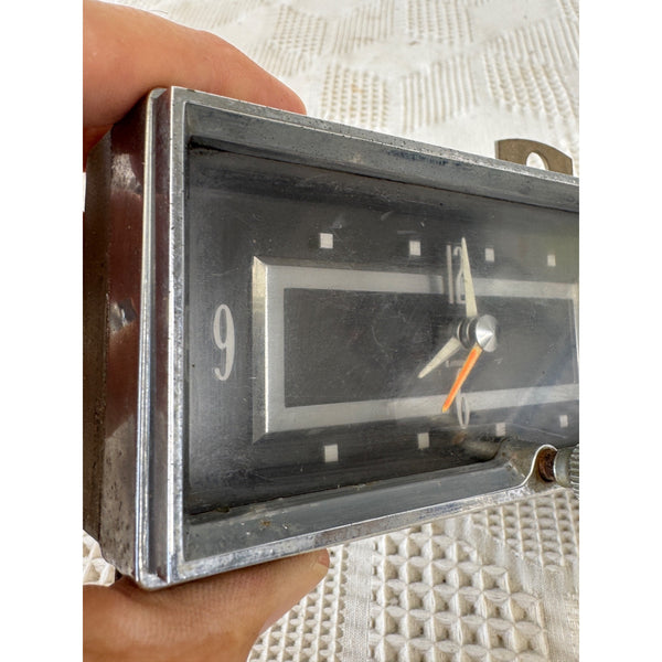 1956 Cadillac Dashboard Clock Vintage Automotive Accessory by Westclox