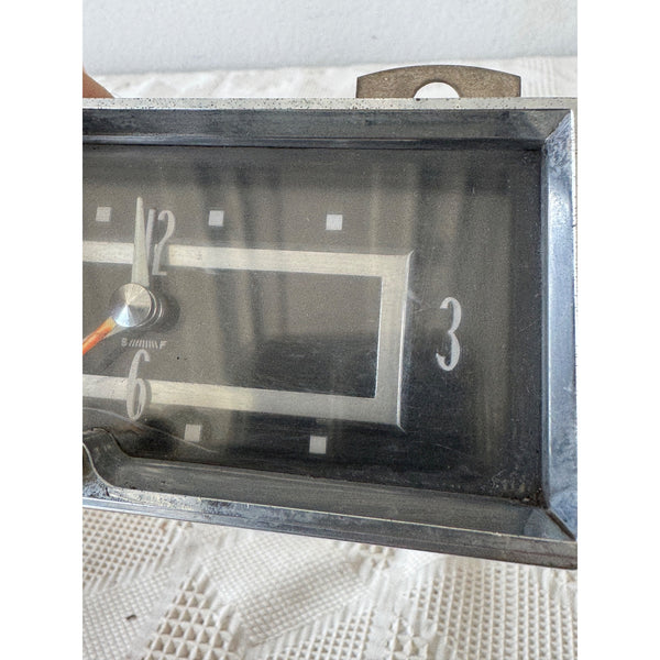 1956 Cadillac Dashboard Clock Vintage Automotive Accessory by Westclox