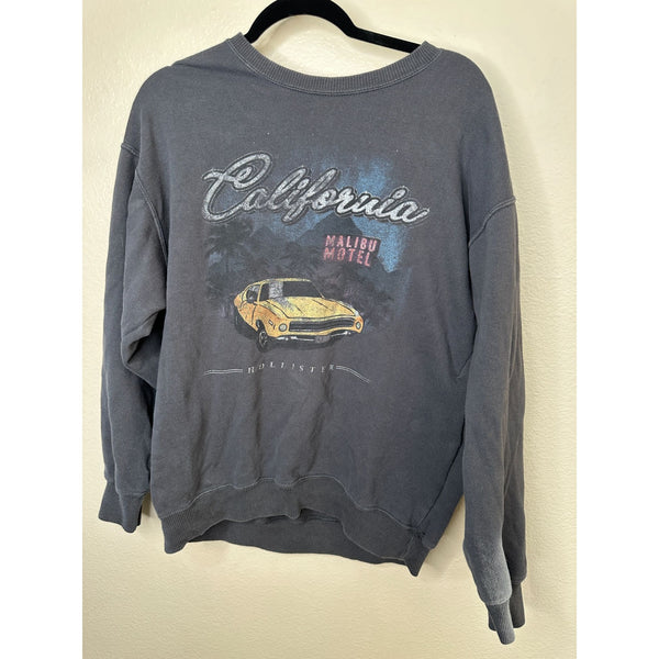 Hollister Womens Gray Sweatshirt