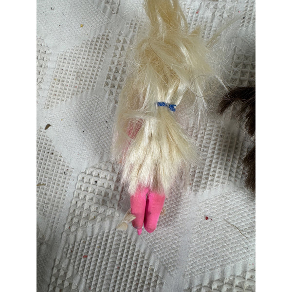 Set of 3 Vintage 1990s Kelly and Friends Bedtime Baby Dolls Bottle Mouth Barbie