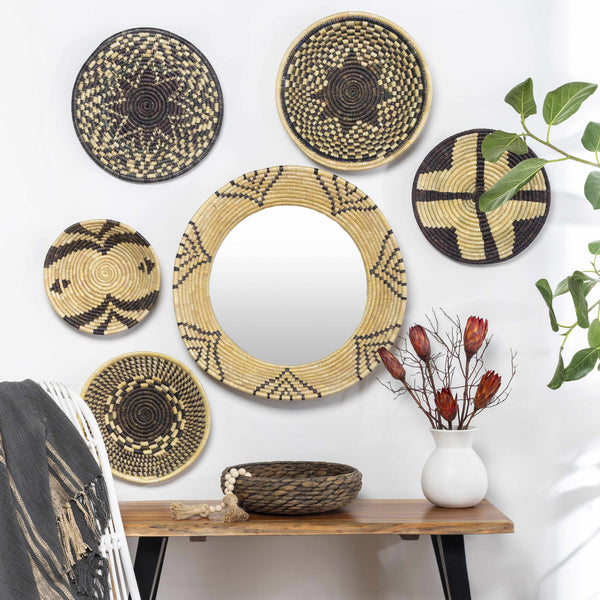 Ipilan Round Mirror boho