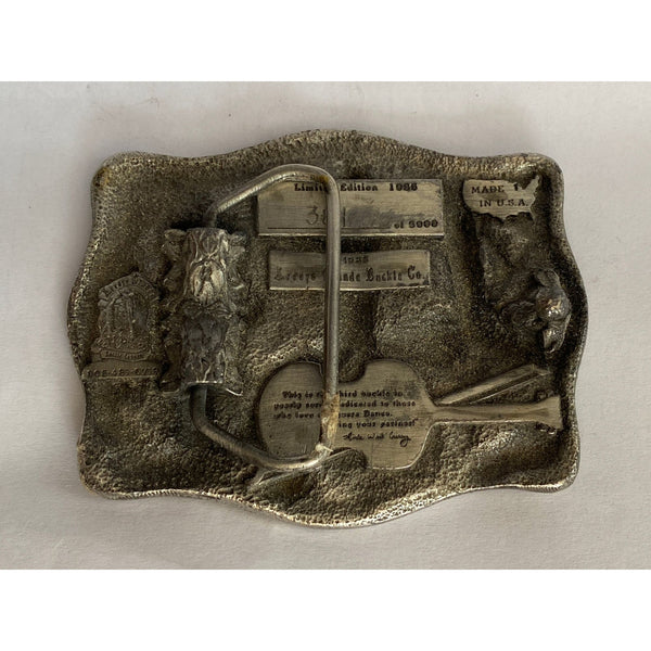 Vintage 1986 Arroyo Grande Square Dance Limited Edition Belt Buckle Made In USA