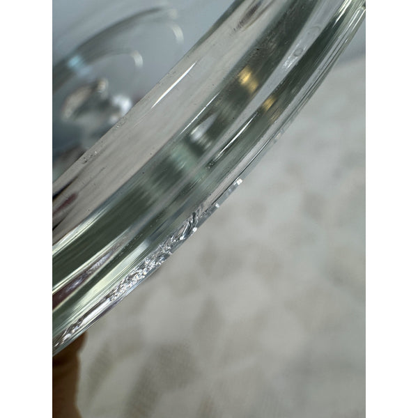Pyrex Clear Glass Replacement Lid w Handle Model 623C Vintage Replacement Lid