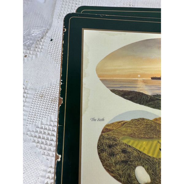 Pimpernel Irish Heritage Series Golf Greats Place Mats Set Of 6 Heat Resistant