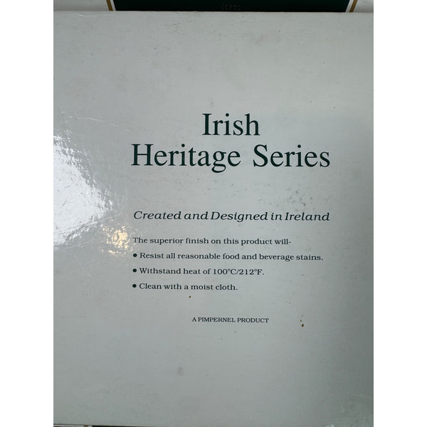 Pimpernel Irish Heritage Series Golf Greats Place Mats Set Of 6 Heat Resistant