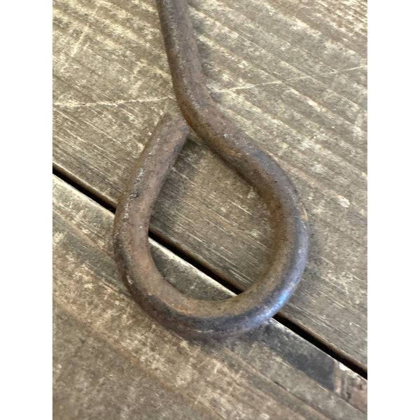 Antique Branding Iron with 3 Logo for Horn Branding