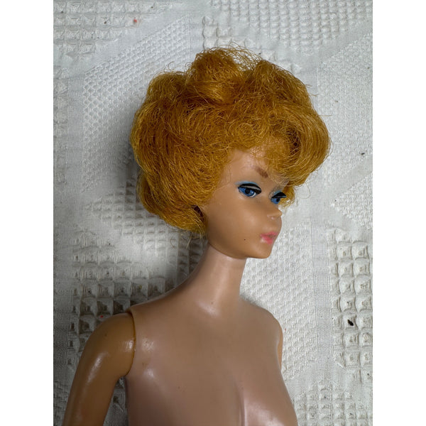 Original Barbie MCMLVIII Blonde Bubble Cut Hair Vintage Mattel 1960 Doll Japan