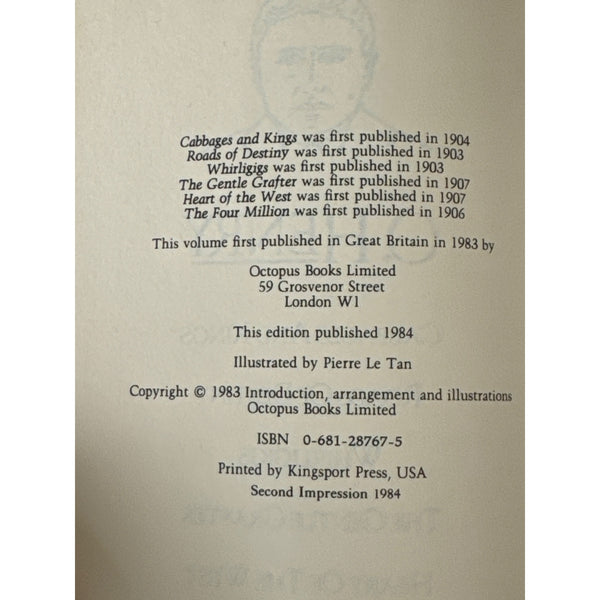The Works of O Henry Complete and Unabridged Bonded Leather Hardcover 1984