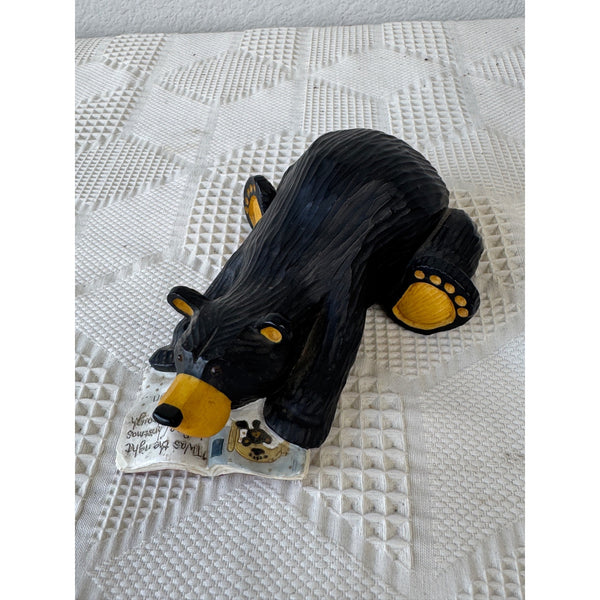 Big Sky Carvers Bearfoots Chloe Figurine by Jeff Fleming Handcrafted Resin Decor