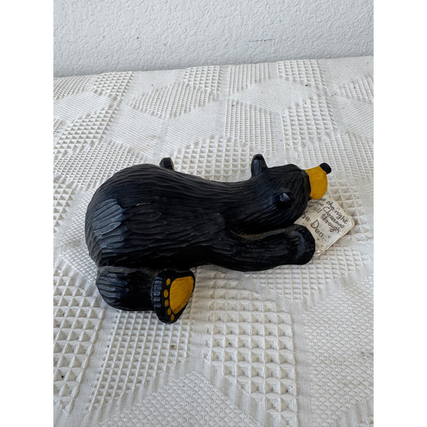 Big Sky Carvers Bearfoots Chloe Figurine by Jeff Fleming Handcrafted Resin Decor