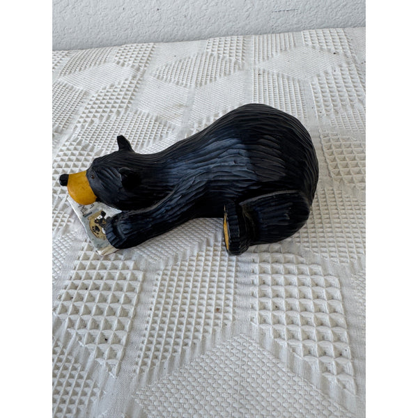Big Sky Carvers Bearfoots Chloe Figurine by Jeff Fleming Handcrafted Resin Decor