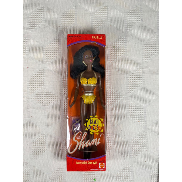 Beach Dazzle Shani Nichelle Doll 1991 Mattel Vintage Collectible 5775 NIB
