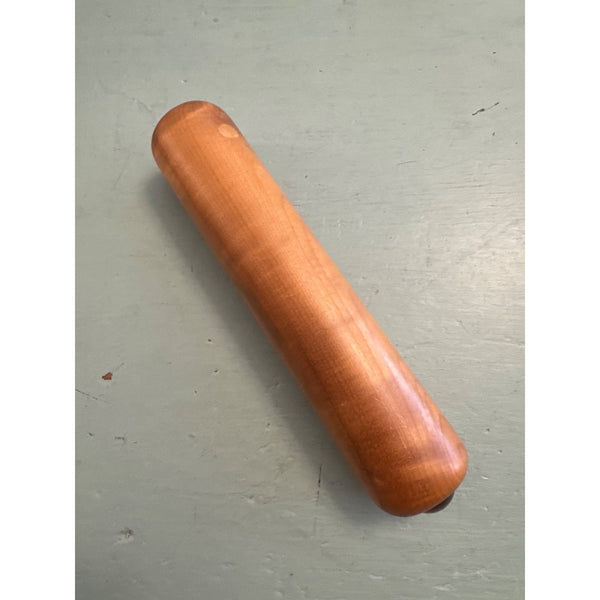 Handmade Wooden Kaleidoscope w Natural Wood Finish Smooth Cylindrical Body
