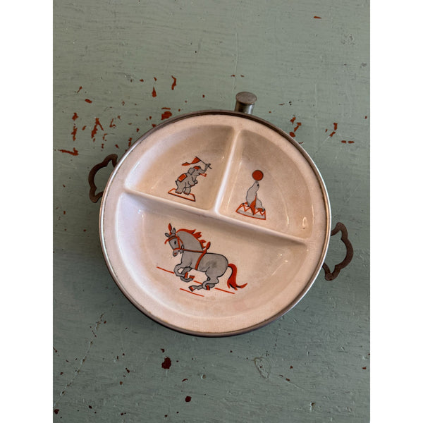 Vintage GW Co Baby Food Warming Plate