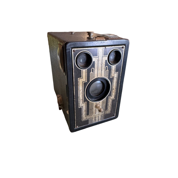 Kodak Six-16 Brownie Box Camera Art Deco Style Classic Vintage Collectible