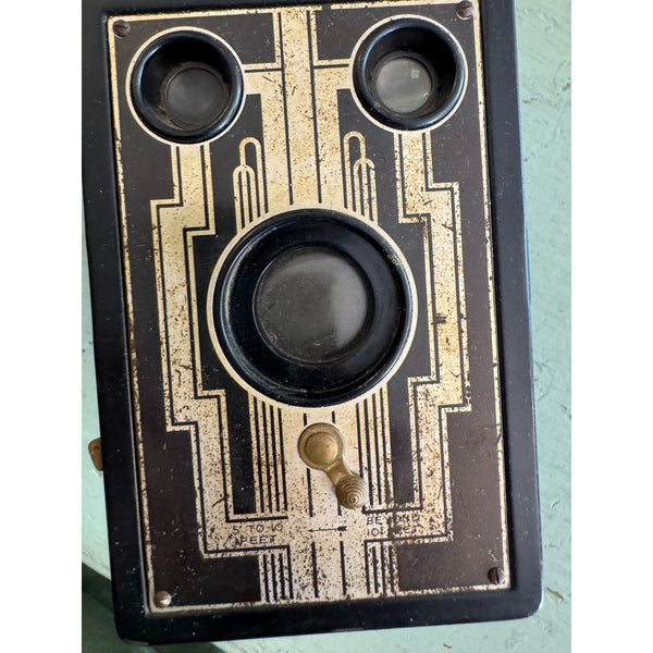 Kodak Six-16 Brownie Box Camera Art Deco Style Classic Vintage Collectible