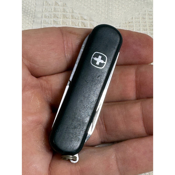 Eddie Bauer Wenger Swiss Army Multi Tool Pocket Knife Green Stainless Steel Mini