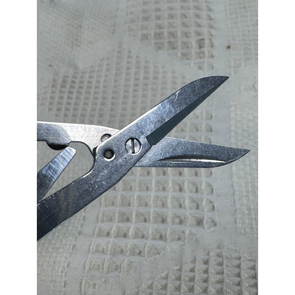 Eddie Bauer Wenger Swiss Army Multi Tool Pocket Knife Green Stainless Steel Mini