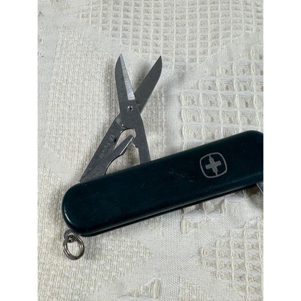 Eddie Bauer Wenger Swiss Army Multi Tool Pocket Knife Green Stainless Steel Mini
