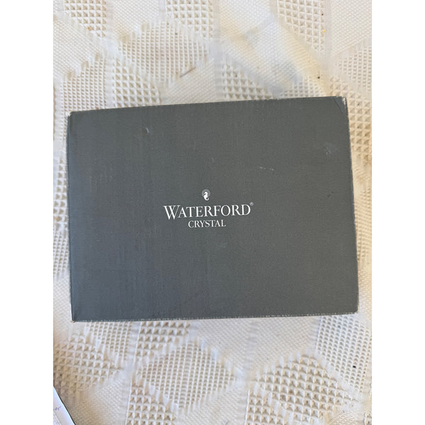 Waterford Westover Crystal Notepad Holder with Box  Made In Desk Decor Germany