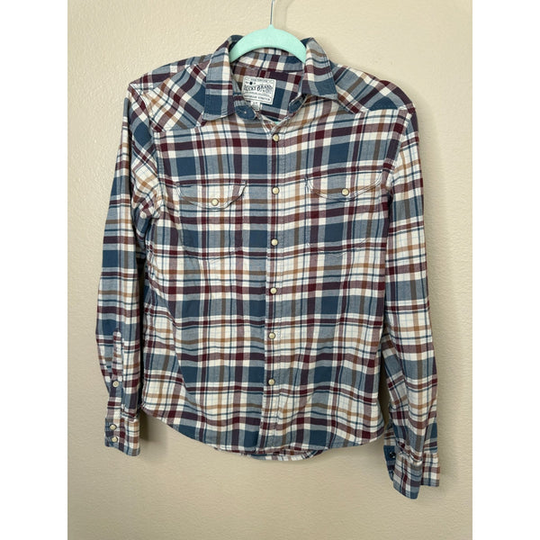 Lucky Brand Men's Teal Flannel