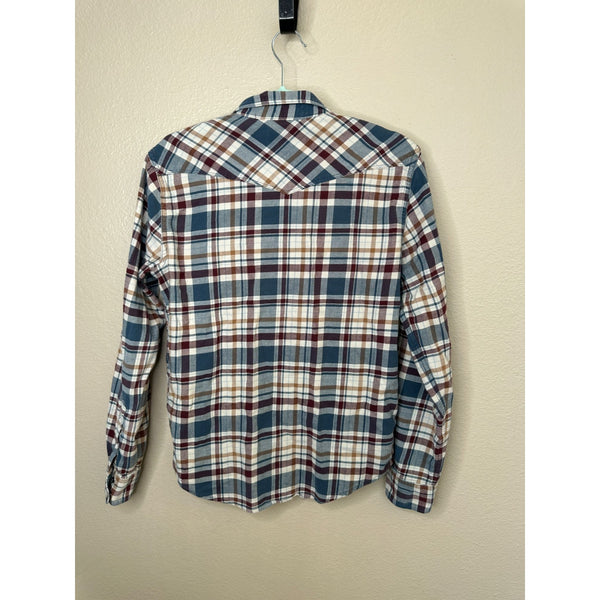 Lucky Brand Men's Teal Flannel