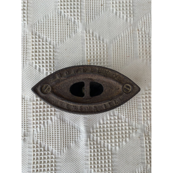 Antique Howell Co SAD Clothes Iron Vintage Cast Iron Doorstop or Collectible