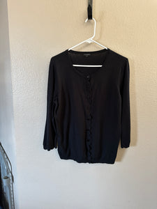 Talbots Black Cardigan