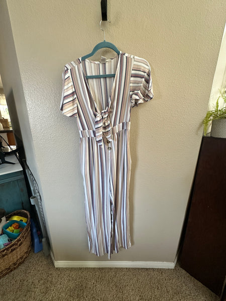 Mimi Chica Striped Jumpsuit