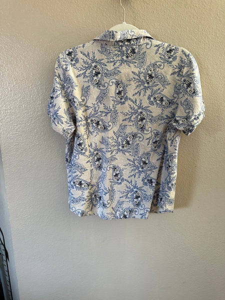 Christopher & Banks Floral Blouse