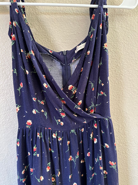 Active USA Blue Floral Dress