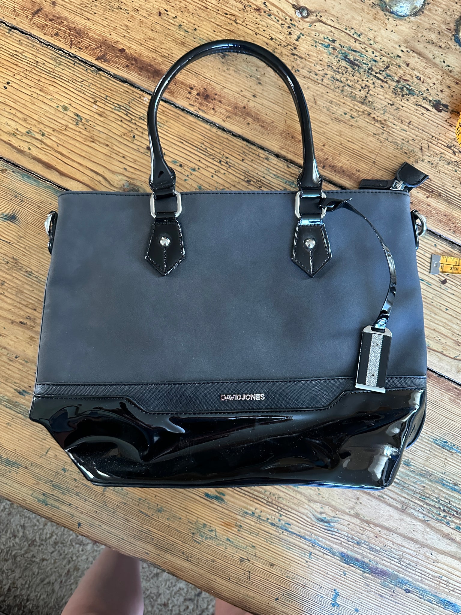 David Jones Black Purse