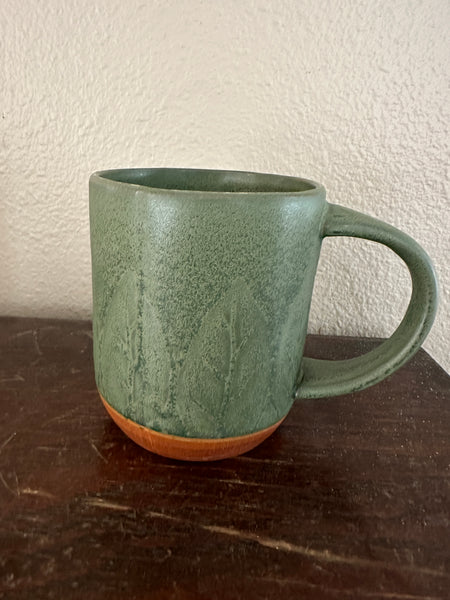 Debossed Stoneware Mug