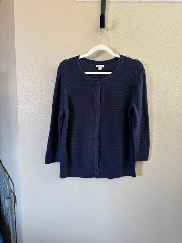 Merona Navy Blue Cardigan