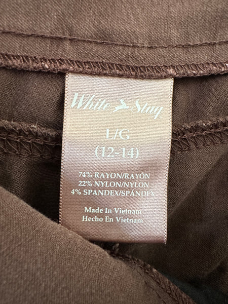 White Stag Brown Pants