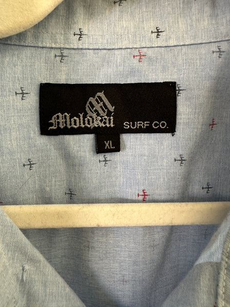 Molokai Surf Co Men's Button-Down Shirt