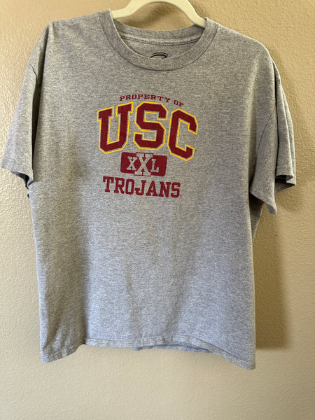 USC Trojans T-Shirt-has small stain