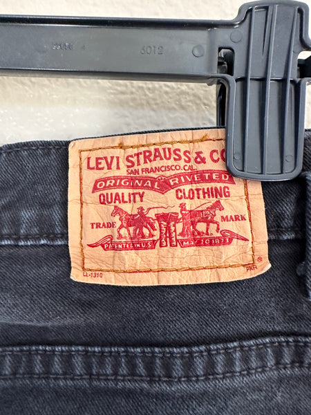 Levi's 550 Black Bootcut Jeans