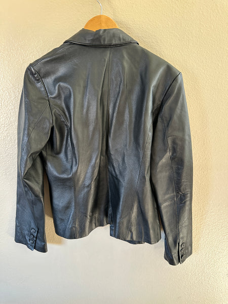 Colebrook Women's Black Leather Jacket