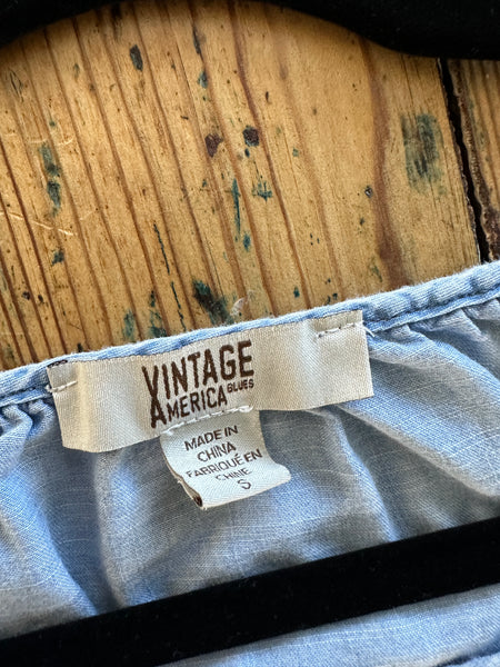 Vintage America Blues Blouse