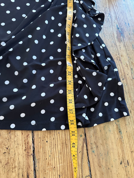 Lauren Ralph Lauren Black Polka Dot Dress