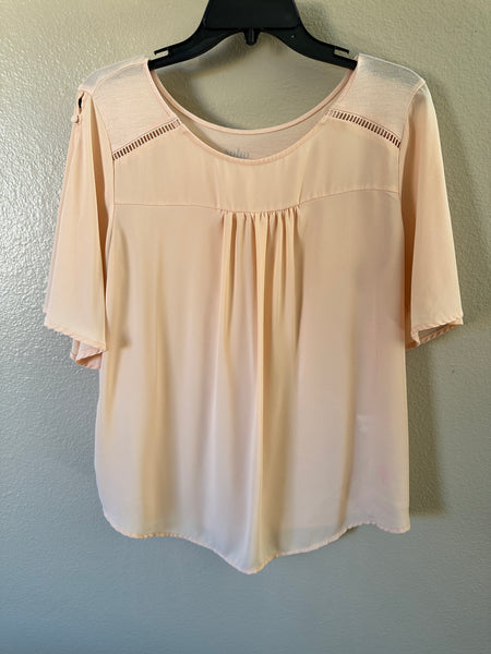 Soho Peach Blouse